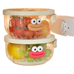 <span class=keywords><strong>Panier</strong></span> d'égouttage multifonctionnel pour le lavage des légumes Bol à <span class=keywords><strong>salade</strong></span> avec poignées et couvercle pliables - Product Image 2