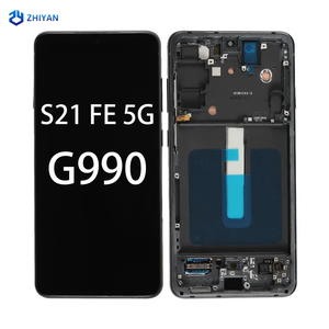 Écran LCD de remplacement pour Samsung <span class=keywords><strong>Galaxy</strong></span> <span class=keywords><strong>S21</strong></span> FE avec châssis, écran TFT testé pour smartphone, garantie 1 an - Product Image 1