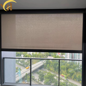 Persianas <span class=keywords><strong>enrollables</strong></span> opacas de doble capa con cremallera, resistentes al viento, con protección UV, <span class=keywords><strong>para</strong></span> <span class=keywords><strong>terrazas</strong></span> comerciales. - Product Image 5