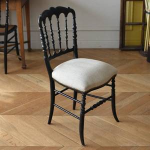 Nhà thiết kế giữa thế kỷ ghế ăn gỗ rắn tựa lưng sáng tạo cho gia đình giường giải trí cổ điển ăn sáng quán cà phê nghệ thuật CH sử dụng không khí - Product Image 4