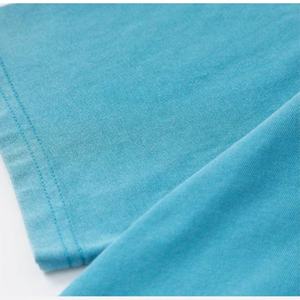 Venta al por mayor de alta calidad Plain Streetwear camiseta personalizada agujeros rotos Loose Fit camiseta desgastada - Product Image 5