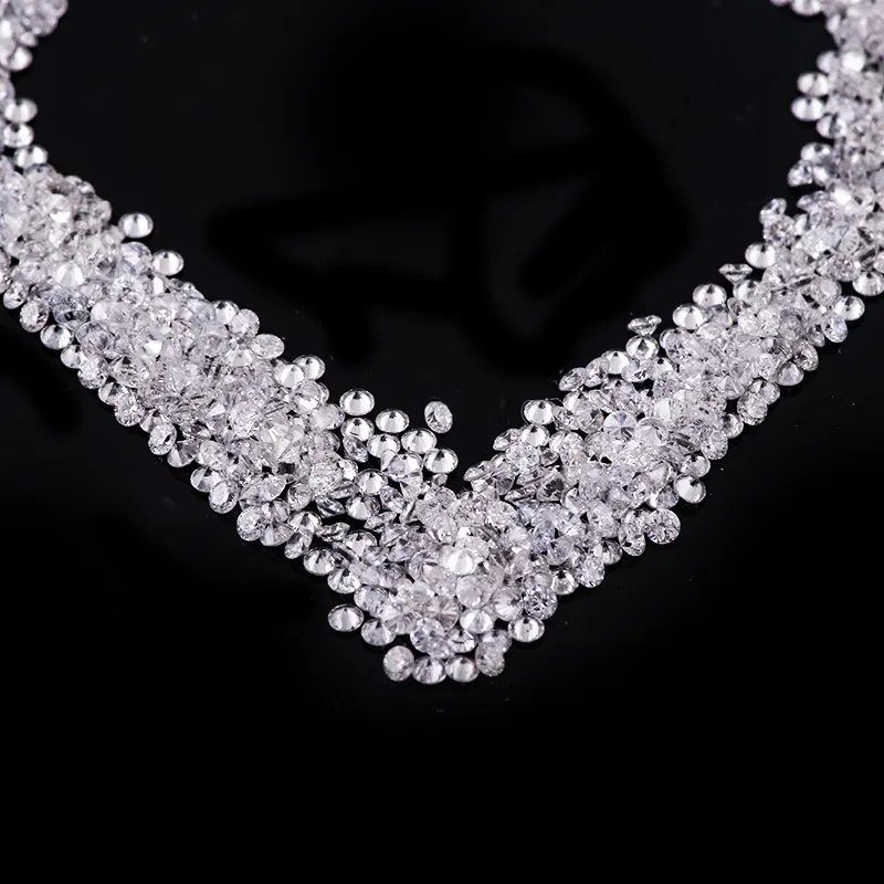 Natural Loose Diamonds Stone 100% Farbe VS Klarheit 1,40-1,45mm Nahkampf Real Diamond und Lab Diamond