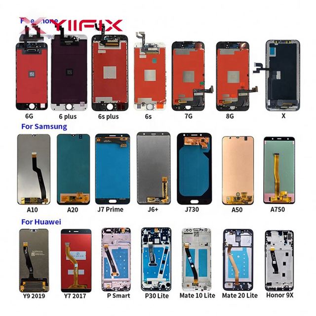 LCD Touch Screen Digitizer for Different Brands Compatible with for Samsung for iPhone and Motorola Mobile Phones 1 Year Warrant