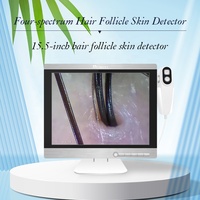 Meiboyi Détecteur de cuir chevelu à grand écran 15 pouces Dispositif d'analyse de la peau HD Caméra du cuir chevelu Diagnostic du cuir chevelu Salons de beauté