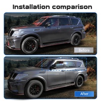 Fenêtre pare-Soleil Pare-Pluie Bouclier Déflecteur pour Nissan Patrol 2023 Y62 2020- Armada QX56 Royale 2010- Y61 Safari Classique 97-13 Y60