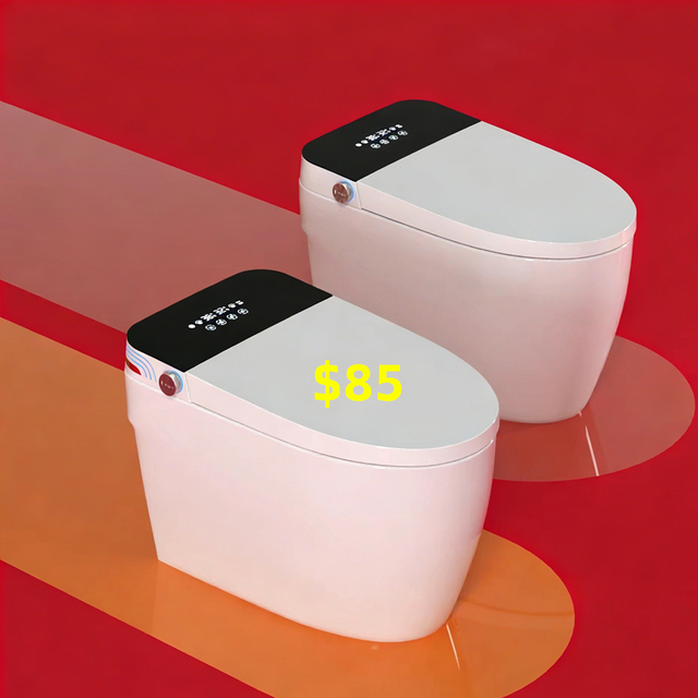 Modern Automatic Sanitary Ware Auto Open Flush Electric Smart Toilet Bathroom Ceramic Intelligent Smart Toilets