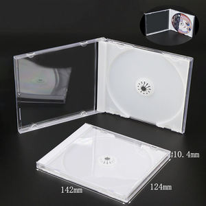 High Quality 10 Disc DVD <b>Storage</b> <b>Box</b> 191x135mm PP <b>Material</b> Multi Layer CD Case for Car Audio System Wedding Celebration - Product Image 4