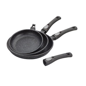 Poêle à frire en aluminium moulé sous pression avec poignée <span class=keywords><strong>amovible</strong></span> - Product Image 5