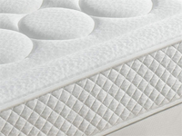 Maßgefertigte Hotelbett Hybrid Orthopädische Matratze in einer Box Kühlende Taschenfederkern Memory-Schaum Naturlatex-Matratze