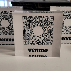 Support de présentation de logo en acrylique transparent moderne de qualité supérieure avec panneau de paiement par code QR pour une utilisation autonome et écologique au bureau et en <span class=keywords><strong>magasin</strong></span> - Product Image 6