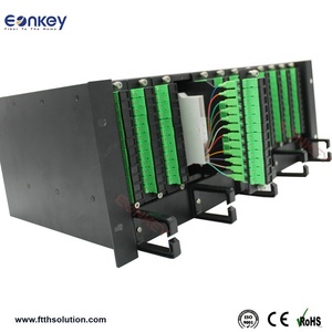 FTTH Rack mount 19 "23 inch 4U ODF 144 lõi sợi quang lcapc Duplex Patch Panel - Product Image 3
