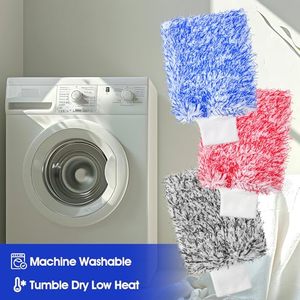 Chất lượng cao siêu mềm không trầy xước siêu thấm hai mặt Chenille sợi nhỏ rửa xe Mitt găng tay thêm kích thước lớn xe - Product Image 3