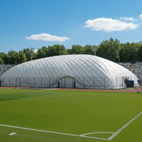 Dômes gonflables autoportants sur mesure pour gymnases, terrains de tennis, de basketball et stades de football – Approvisionnement direct usine