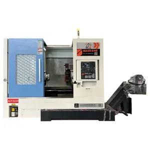 CNC Turning Center Slant Bed TCK550D cnc Lathe Turning And Milling Machine 12-station Power Turret