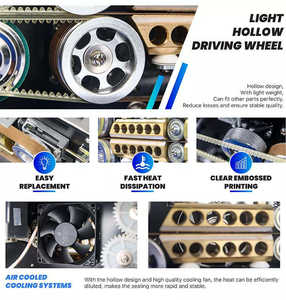 Máquina Seladora de Sacos Plásticos Automática Vertical Contínua KUNBA SF-150LW com Impressão a Quente - Product Image 4