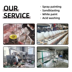 Bo-Glass tùy chỉnh hiện đại cạnh giường ngủ Đèn bàn phong cách Hậu hiện đại nấm đầu giường Đèn bàn hình bầu dục Kính Chụp đèn - Product Image 6