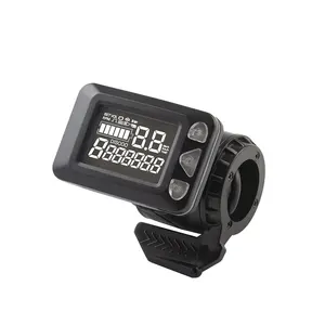 12V 24V 36V Lcd Display Lcd Dashboard Snelheidsmeter Voor Elektrische Motorfiets Elektrische Fiets Fit Voor S2 Scooter volwassen