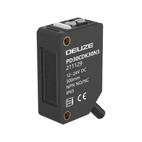 Sensor saklar fotolistrik lampu merah bentuk persegi universal 4m jarak deteksi refleksi Retro kualitas tinggi