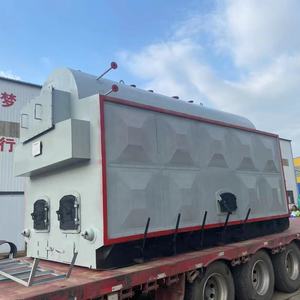 DZH Boiler Tabung Asap Berulir Ketel Uap Pembakaran Pelet Biomas - Product Image 3