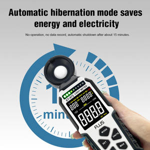 อิลลูมิเตอร์ดิจิตอลความแม่นยำสูงพร้อมจอแสดงผลสีความละเอียดสูง2.8นิ้วเครื่องวัดความสว่างสำหรับเครื่องวัดแสง400klux - Product Image 4