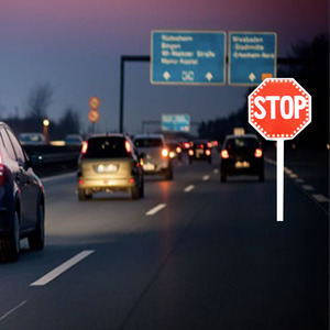 Panneau d'arrêt solaire lumière rouge croix route rue dépassement panneau <span class=keywords><strong>intersection</strong></span> de panneau de signalisation - Product Image 5
