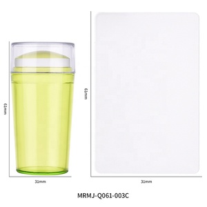 Tampon à ongles <span class=keywords><strong>couleur</strong></span> néon gelée impression Silicone <span class=keywords><strong>modèle</strong></span> de transfert estampage pour manucure plaque outils accessoires - Product Image 2