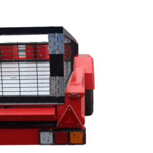 Remolque para Transporte de Autos con Doble Eje, Rampas de Carga, Barandas Laterales y Caja de Herramientas, Diseño Reforzado - Product Image 3