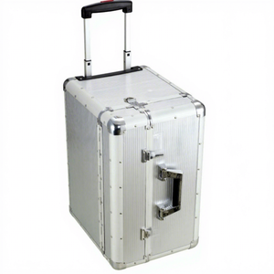 Maleta <span class=keywords><strong>de</strong></span> equipaje <span class=keywords><strong>de</strong></span> aluminio resistente con ruedas Caja <span class=keywords><strong>de</strong></span> barra <span class=keywords><strong>de</strong></span> tracción impermeable <span class=keywords><strong>de</strong></span> calidad Nueva maleta <span class=keywords><strong>de</strong></span> estilo simple - Product Image 5