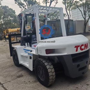 Montacargas TCM 70 Usado de 7 Toneladas, Fabricado en Japón, de Alta Calidad, con Motor Diésel, Equipo de Ingeniería Mecánica - Product Image 6