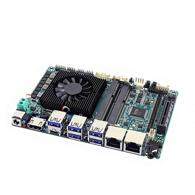Inyuda 3.5inch 6-8th Gen Intel X86 I5 6th CPU Windows 10 Industrial Motherboard Development Board for PCs