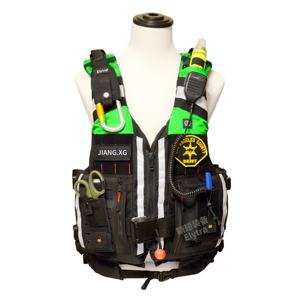 جديد احترافي للإنقاذ قوارب والقوارب والتزحلق والتزلج من النوع V PFD قطع بالليزر سترة حياة رخوة عالية الطفو - Product Image 4