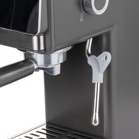 Machine à expresso semi-automatique 20 bars, extraction haute pression, commande tactile, réservoir d'eau de 1,2 L, cafetière pour la maison et le bureau