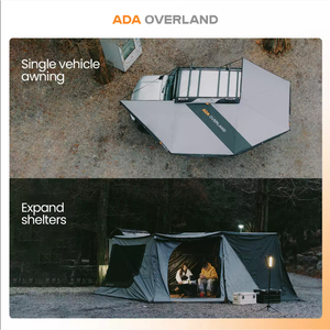 ADA Overland 4x4 Off-Road 270 Awning 2.0m Tente rigide latérale pour voiture 270 Awning Autoportante Camping Quatre <span class=keywords><strong>Saisons</strong></span> - Product Image 6