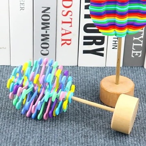 Juguete Educativo Musical Giratorio de Madera con Espiral de <span class=keywords><strong>Fibonacci</strong></span>, para Desestresar y Estimular el Desarrollo, para Niños de 5 a 7 Años - Product Image 2