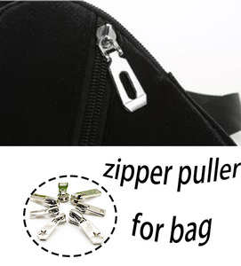 Hengda nhà máy tùy chỉnh mạnh mẽ dây kéo <span class=keywords><strong>puller</strong></span> với <span class=keywords><strong>logo</strong></span> tùy chỉnh kim loại túi dây kéo kéo số 5 Dây Kéo Màu Đen kéo - Product Image 6