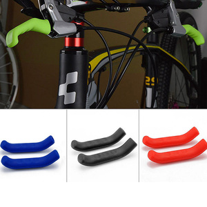 Fundas para manetas de <span class=keywords><strong>freno</strong></span> de <span class=keywords><strong>bicicleta</strong></span> TPR antideslizantes, puños para palancas de <span class=keywords><strong>freno</strong></span> para montaña, <span class=keywords><strong>carretera</strong></span>, plegable - Product Image 3