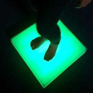 Tam giác vuông Dải hồ quang tuyến tính chôn ngầm Đèn Chiếu Sáng Đèn gạch gạch sáng lõm tầng chiếu sáng cảnh quan - Product Image 5