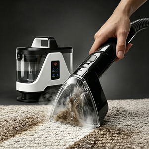 Nettoyeur <span class=keywords><strong>de</strong></span> taches multi-usages pour tapis et tissus, pulvérisation vapeur, aspiration puissante 16 kPa, modèle professionnel 2026, le plus vendu en usine - Product Image 1