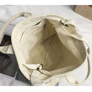 New Arrival Eco Friendly Custom Logo Printing <b>Large</b> Capacity Shoulder <b>Canvas</b> Cotton <b>Tote</b> <b>Bag</b> for Shopping - Product Image 4