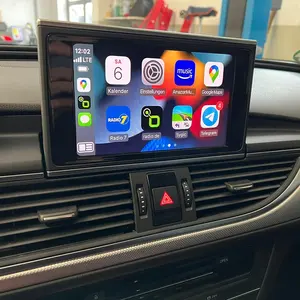 2022 אנדרואיד אוטומטי CarPlay טלפון שיקוף עבור אאודי MIB MMI ניווט בתוספת MIB2 ראש יחידה A1 A3 A4 A5 A6 a7 A8 Q2 Q3 Q5 Q7