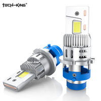 Ampoule de phare LED série D D4s D4r pour système d'éclairage automobile, compatible Canbus, pour feux de voiture