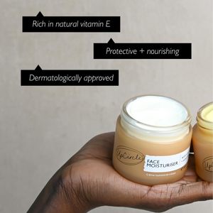 Face Moisturiser 60ml Nourishing Day <strong>Cream</strong> Vitamin E Aloe Vera Glycerin Shea <strong>Coconut</strong> Butter Salicylic Acid Natural - Product Image 3
