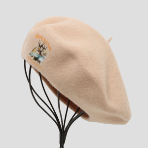 Personaje de impresión personalizada Sólido Francés 90% Boina de lana Artista <span class=keywords><strong>Pintor</strong></span> Sombrero - Product Image 2