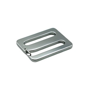 Hebilla de Anillo en D de Acero Inoxidable Huide 304, Conector Engrosado para Correas de Bolsas y Uso en Exteriores - Product Image 1