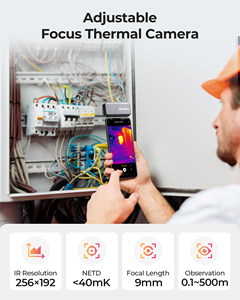 TOPDON TS001 <b>Mini</b> Mobile Thermal Infrared Imaging <b>Camera</b> USB Long Range OEM/ODM ABS HVAC Inspection - Product Image 5