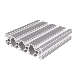 Profilé d'extrusion Rail linéaire Standard en aluminium anodisé européen NOIR 2080 V-slot pour imprimante 3D CNC Carré en alliage - Product Image 1