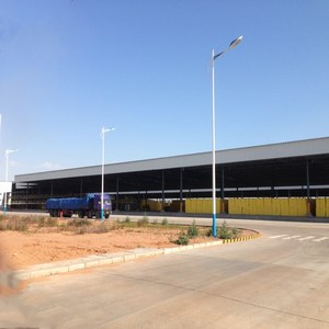 Estructura Metálica Prefabricada de Acero Ligero para Construcción de Techos de Centros Comerciales, Fábricas y Almacenes, con Servicio de Corte y Doblado - Product Image 4