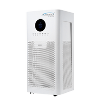 Purificador de Aire con Sensor Automático y Control Táctil, 4 Velocidades, Ambientador con Indicador Luminoso de PM2.5
