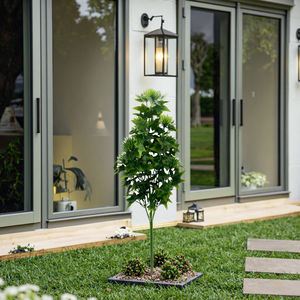 ต้นไม้ประดิษฐ์สีเขียวในช่อดอกไม้ขนาดใหญ่ ดอกอ็อกซาลิส สำหรับงานแต่งงาน เทศกาล ตกแต่งบ้าน ห้องนั่งเล่น กิ่งก้านไม้ประดับสวน - Product Image 4