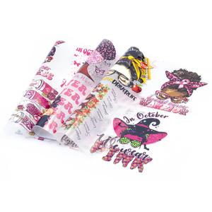 Transfert dtf personnalisé <span class=keywords><strong>lutte</strong></span> <span class=keywords><strong>contre</strong></span> le <span class=keywords><strong>cancer</strong></span> du sein fille noire vinyle conceptions sérigraphie transferts plastisol autocollants pour t-shirts - Product Image 4